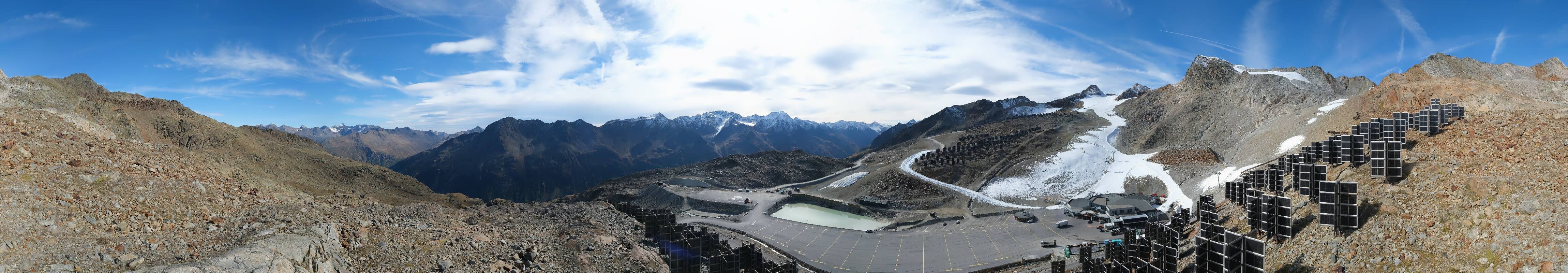 Archiv Foto Webcam Tiefenbachgletscher Ötztal