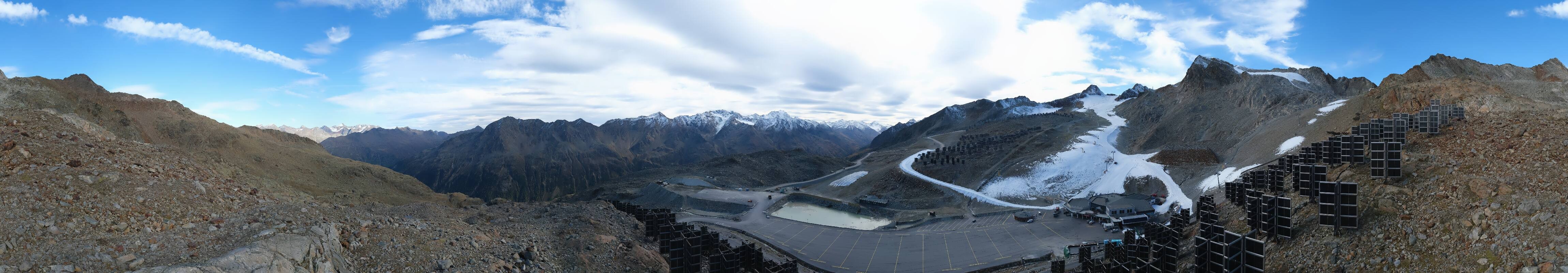 Archiv Foto Webcam Tiefenbachgletscher Ötztal