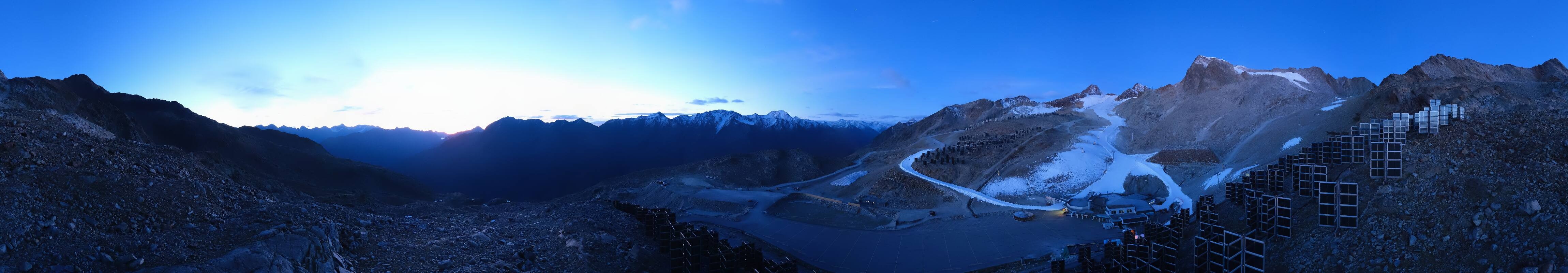 Archived image Webcam Tiefenbachgletscher Ötztal