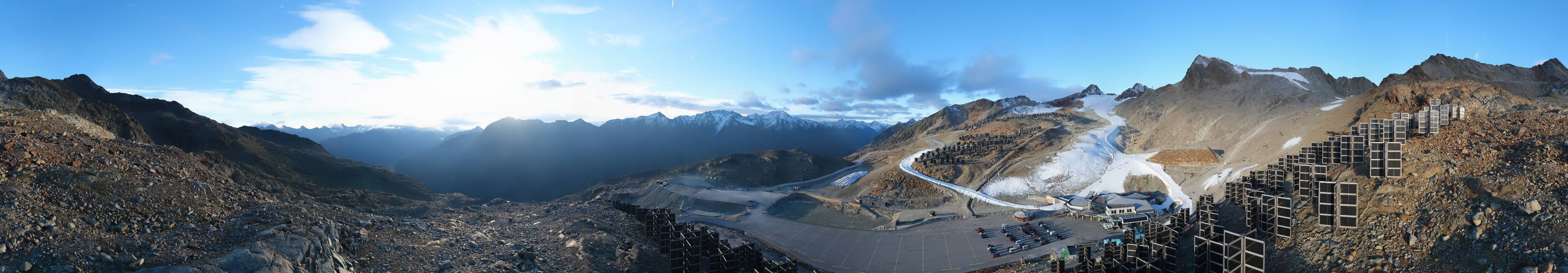 Archived image Webcam Tiefenbachgletscher Ötztal