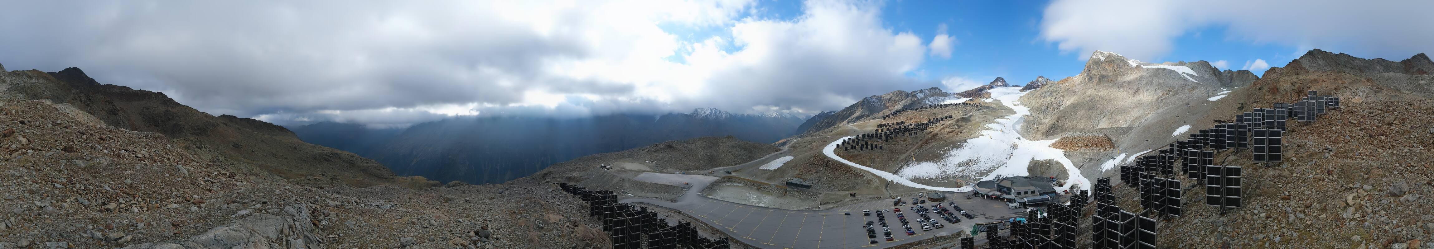 Archived image Webcam Tiefenbachgletscher Ötztal