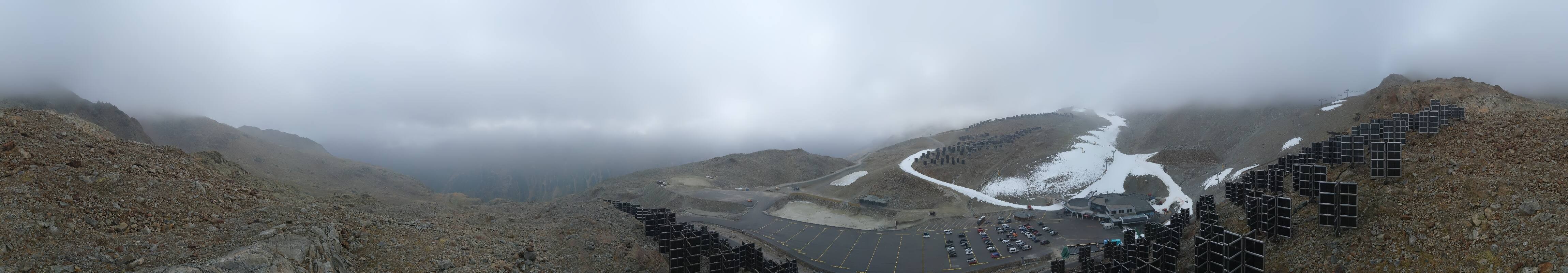 Archived image Webcam Tiefenbachgletscher Ötztal