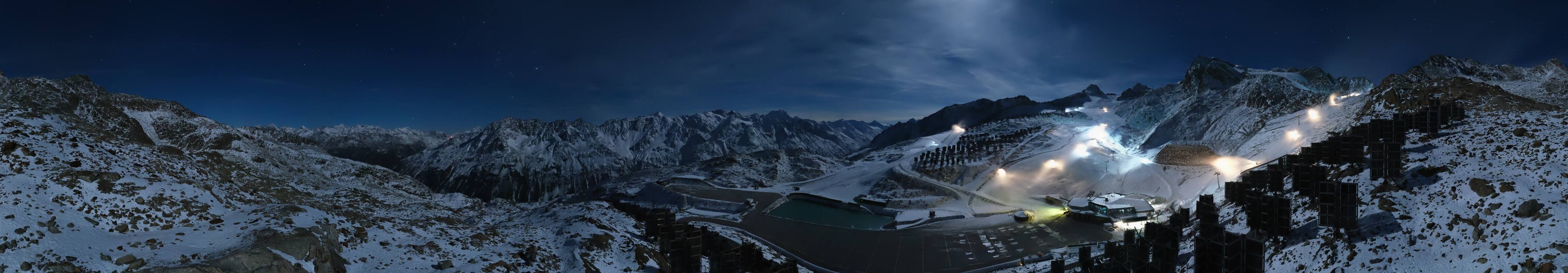 Archived image Webcam Tiefenbachgletscher Ötztal