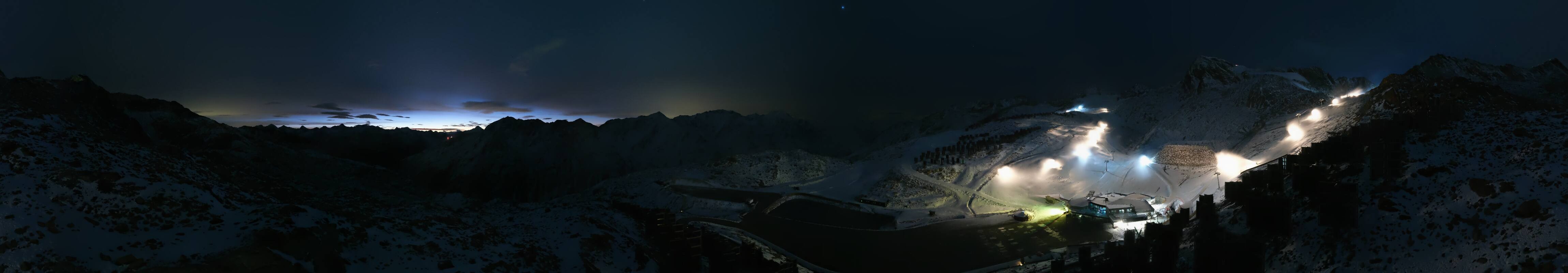Archived image Webcam Tiefenbachgletscher Ötztal