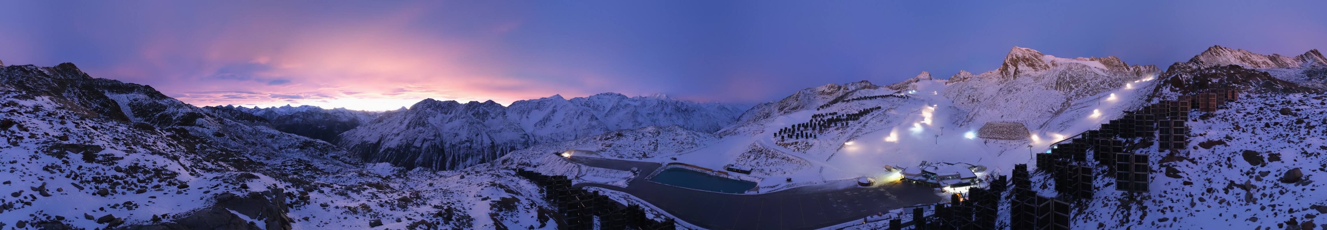 Archived image Webcam Tiefenbachgletscher Ötztal