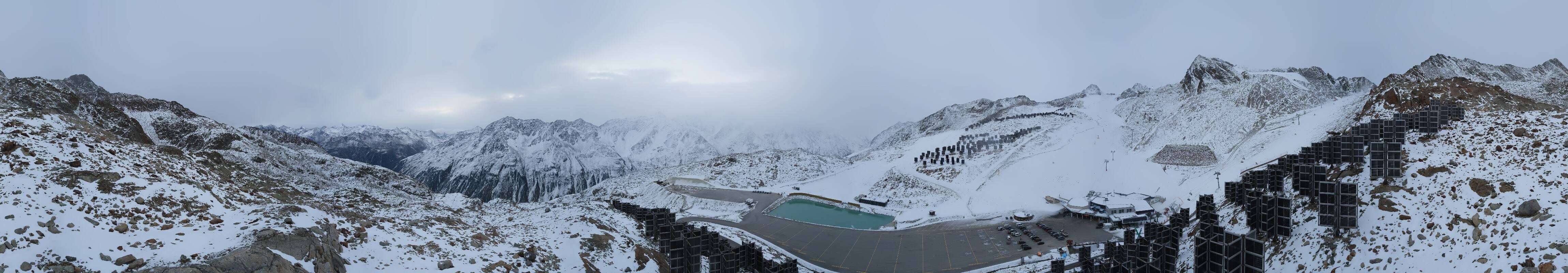 Archived image Webcam Tiefenbachgletscher Ötztal