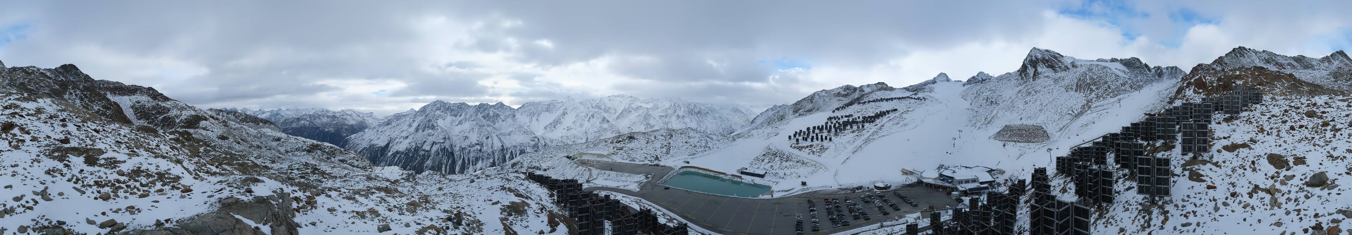 Archived image Webcam Tiefenbachgletscher Ötztal