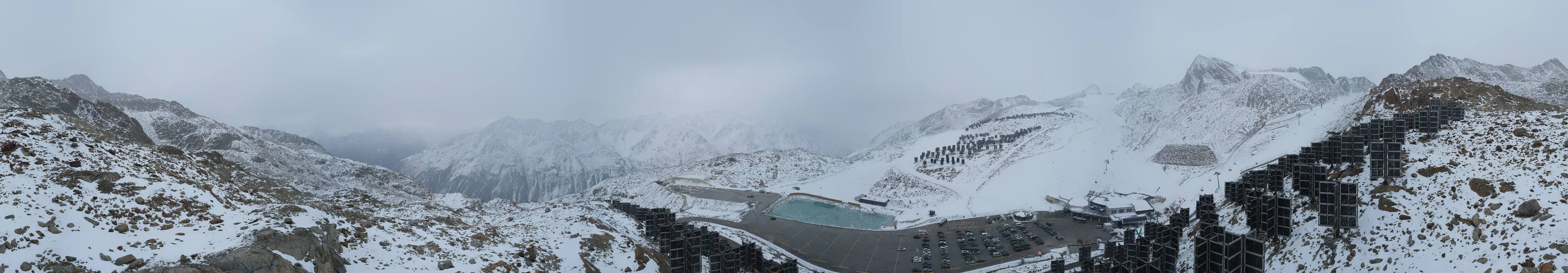 Archived image Webcam Tiefenbachgletscher Ötztal