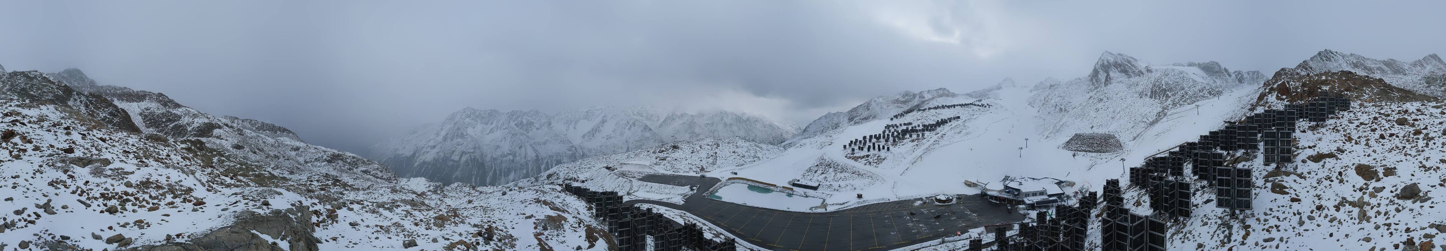 Archived image Webcam Tiefenbachgletscher Ötztal