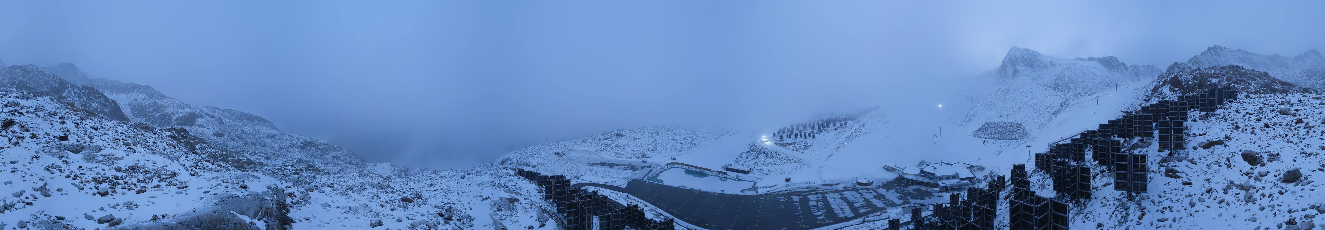 Archiv Foto Webcam Tiefenbachgletscher Ötztal