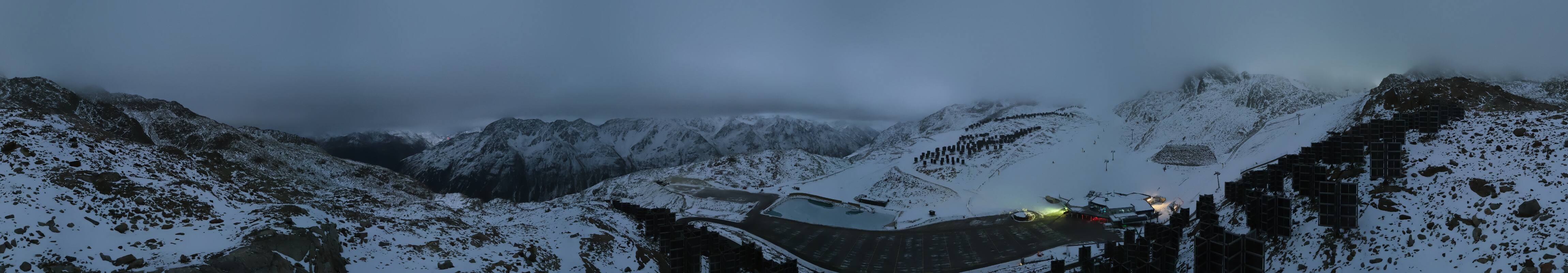 Archiv Foto Webcam Tiefenbachgletscher Ötztal