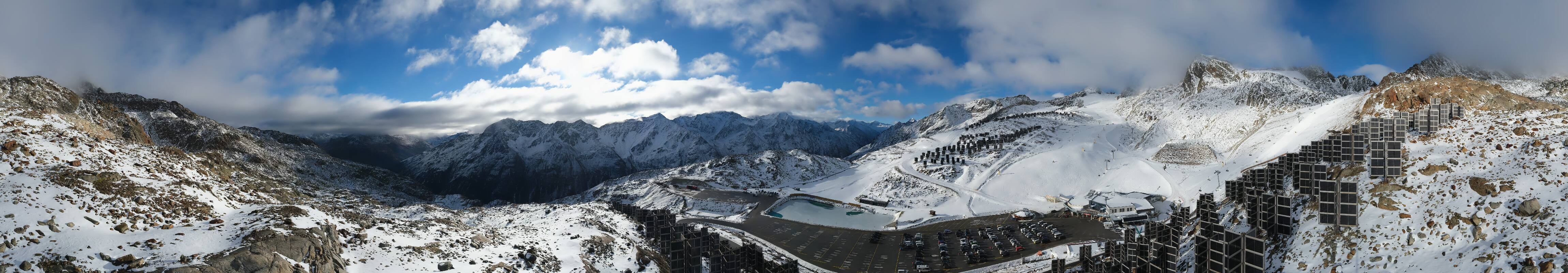 Archiv Foto Webcam Tiefenbachgletscher Ötztal