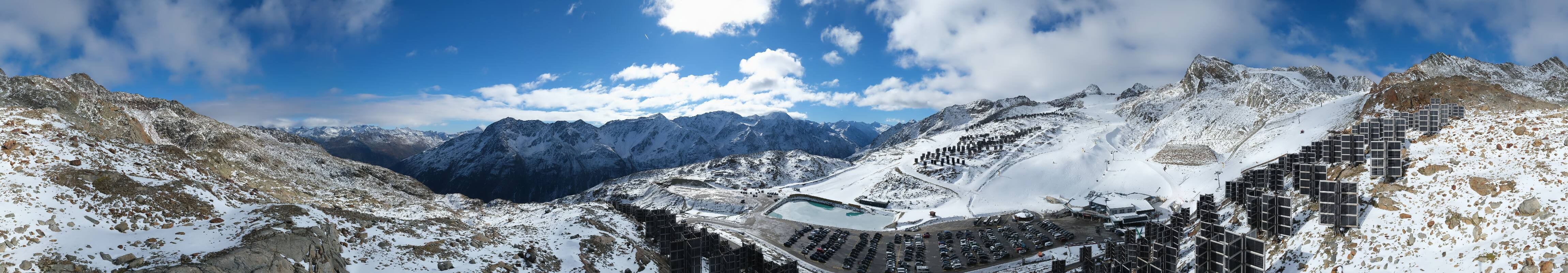 Archiv Foto Webcam Tiefenbachgletscher Ötztal