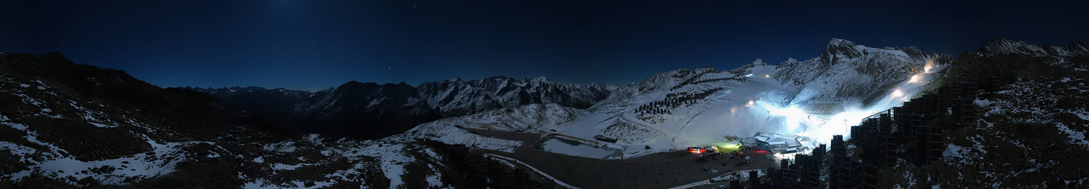 Archiv Foto Webcam Tiefenbachgletscher Ötztal