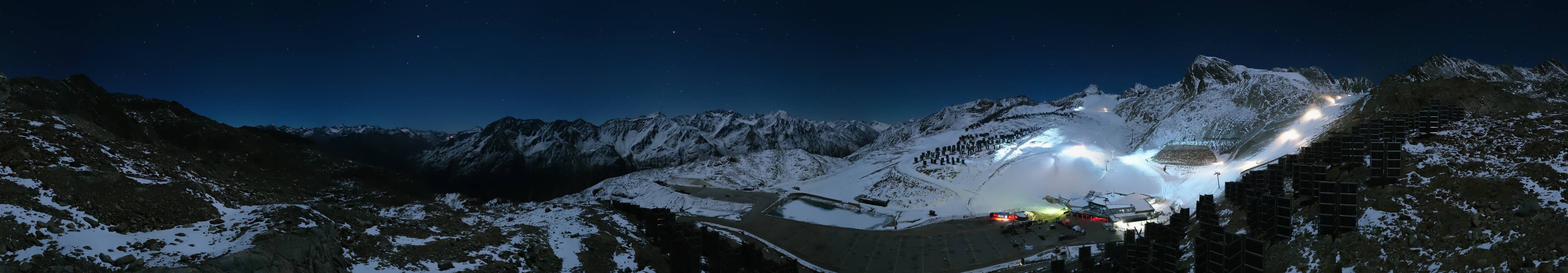 Archiv Foto Webcam Tiefenbachgletscher Ötztal