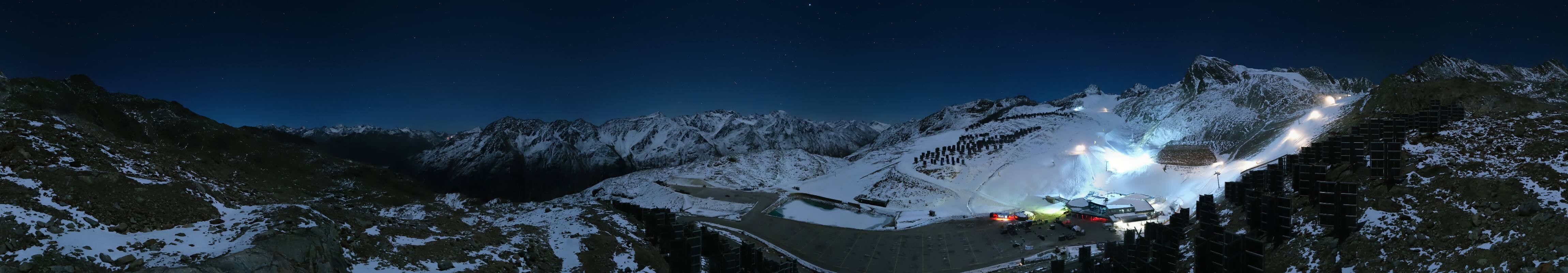 Archiv Foto Webcam Tiefenbachgletscher Ötztal