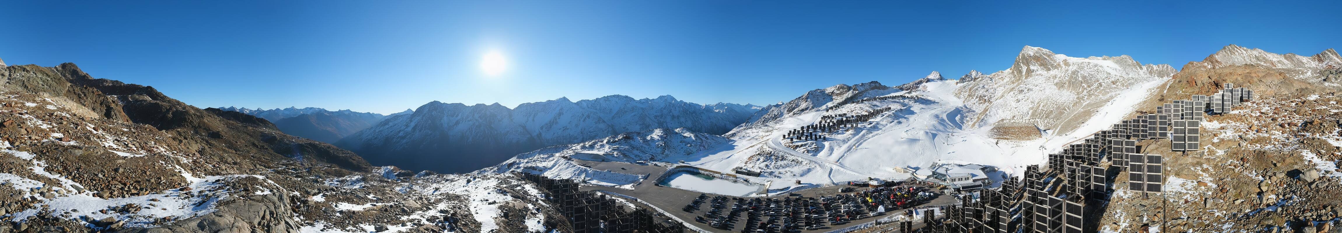 Archiv Foto Webcam Tiefenbachgletscher Ötztal