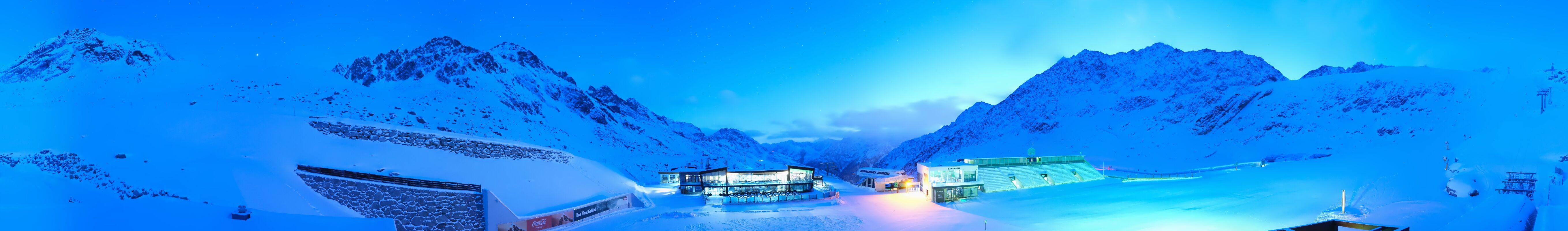 Archiv Foto Webcam Rettenbachgletscher Stadion