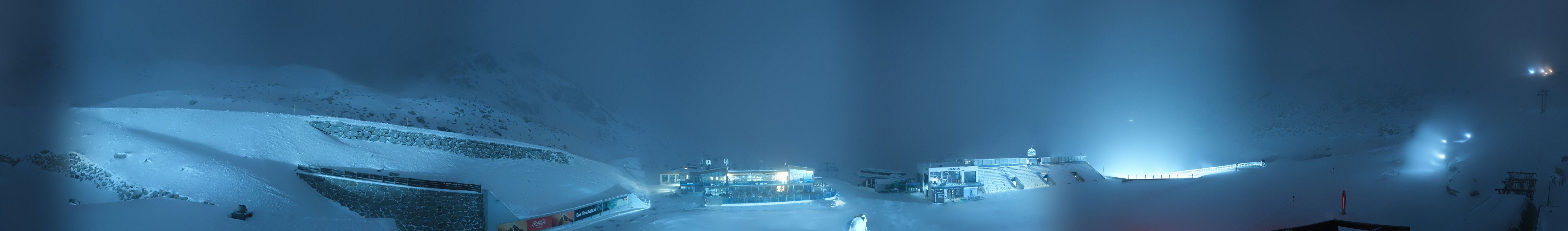 Archiv Foto Webcam Rettenbachgletscher Stadion