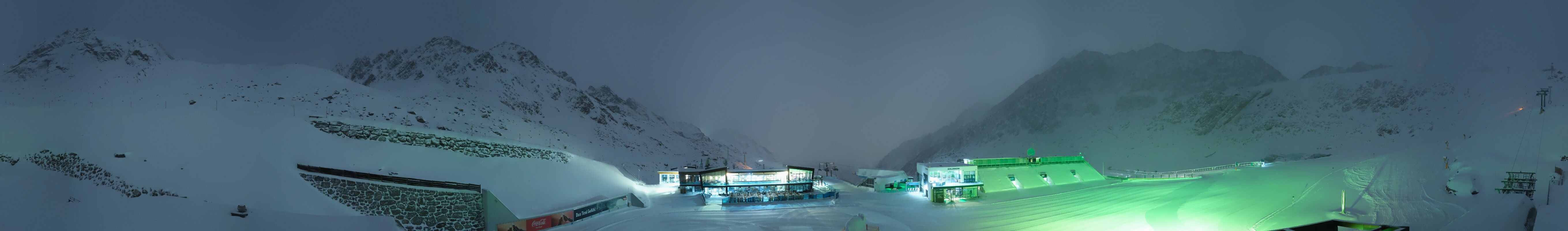 Archiv Foto Webcam Rettenbachgletscher Stadion