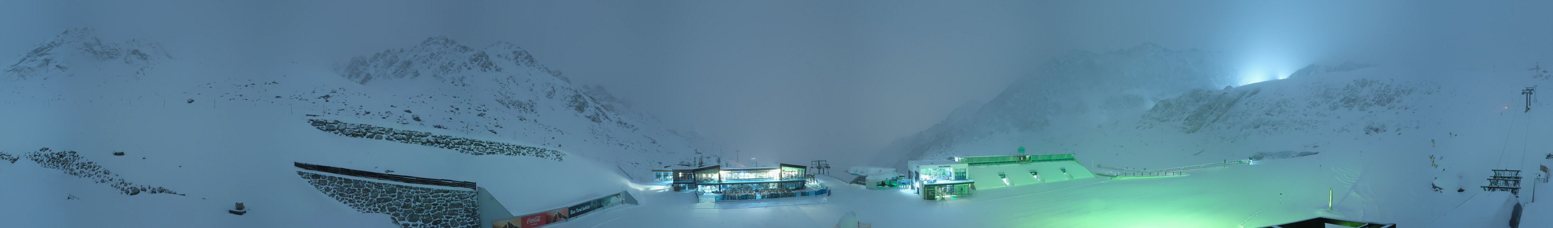 Archiv Foto Webcam Rettenbachgletscher Stadion