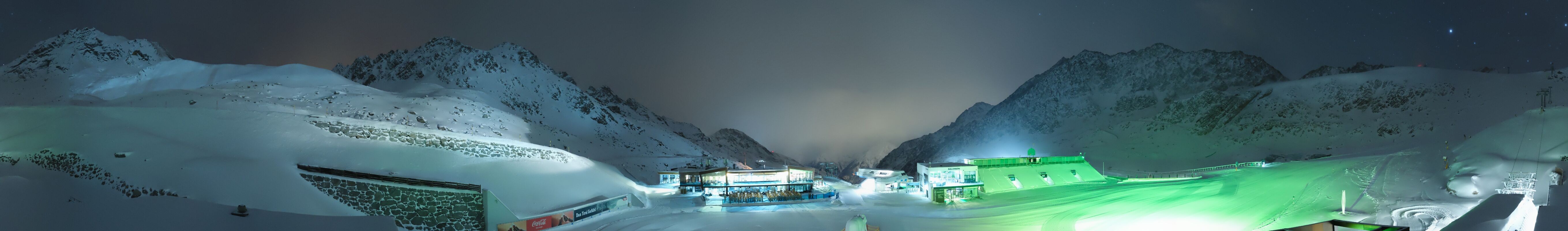 Archiv Foto Webcam Rettenbachgletscher Stadion