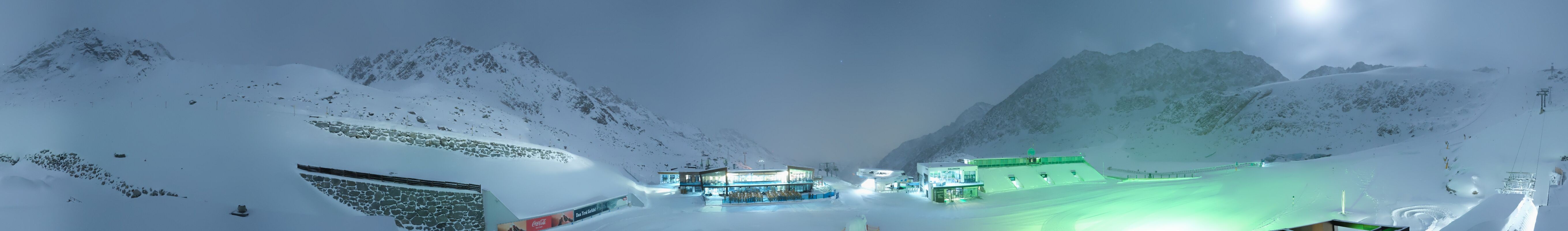 Archiv Foto Webcam Rettenbachgletscher Stadion