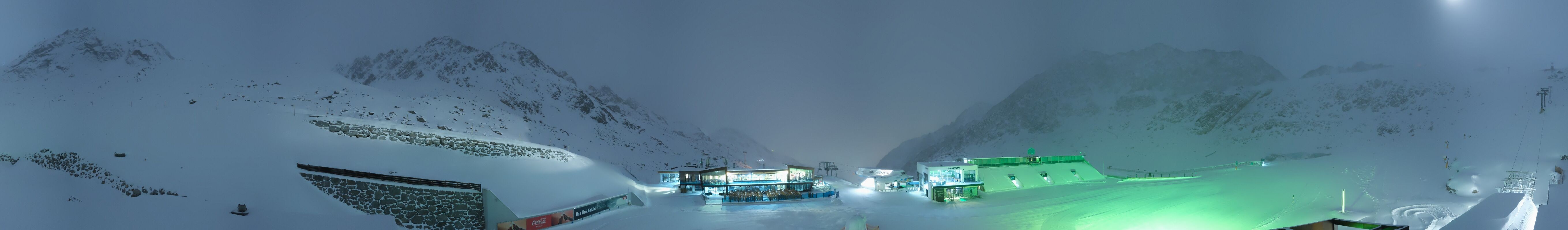 Archiv Foto Webcam Rettenbachgletscher Stadion