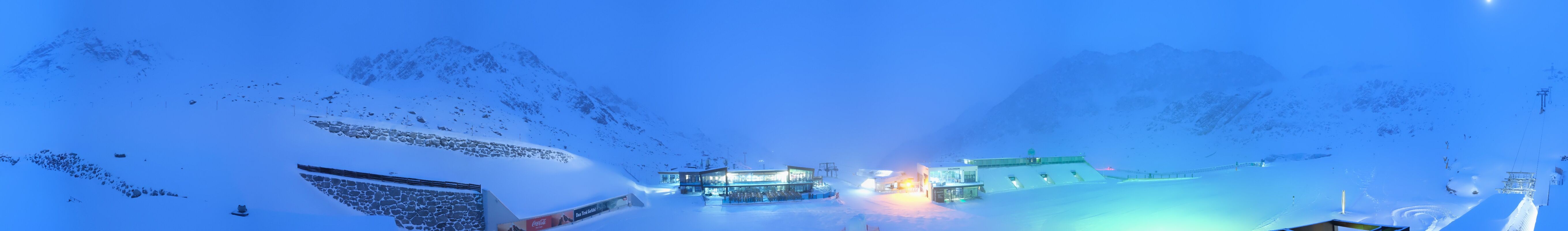 Archiv Foto Webcam Rettenbachgletscher Stadion