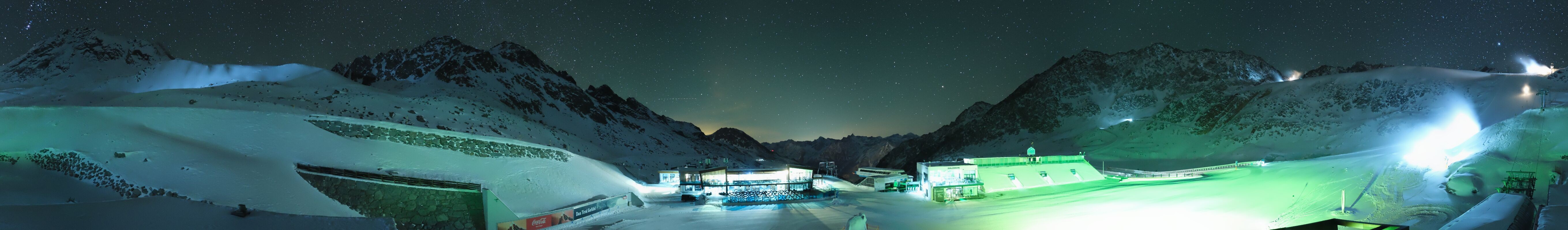 Archiv Foto Webcam Rettenbachgletscher Stadion