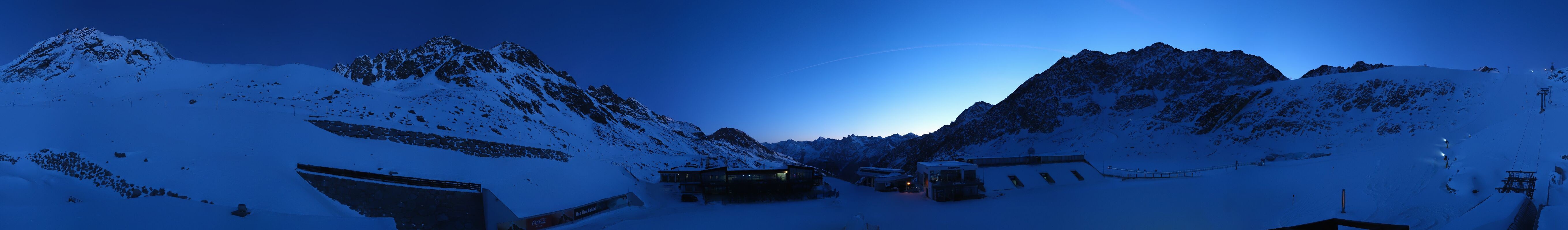 Archiv Foto Webcam Rettenbachgletscher Stadion