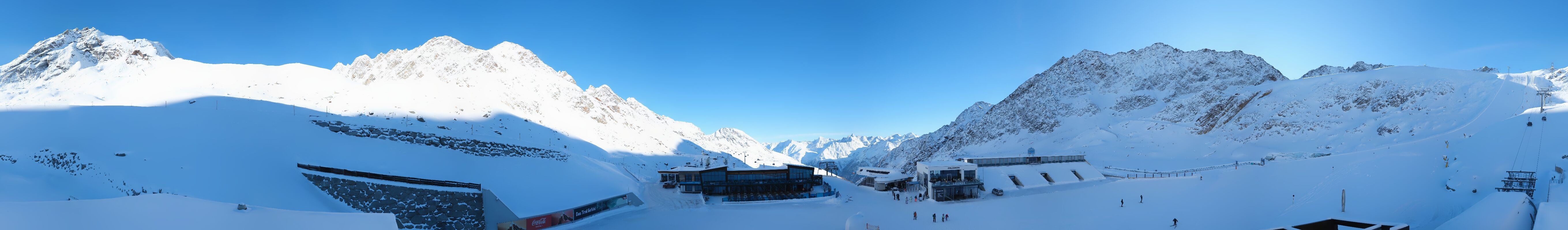 Archiv Foto Webcam Rettenbachgletscher Stadion