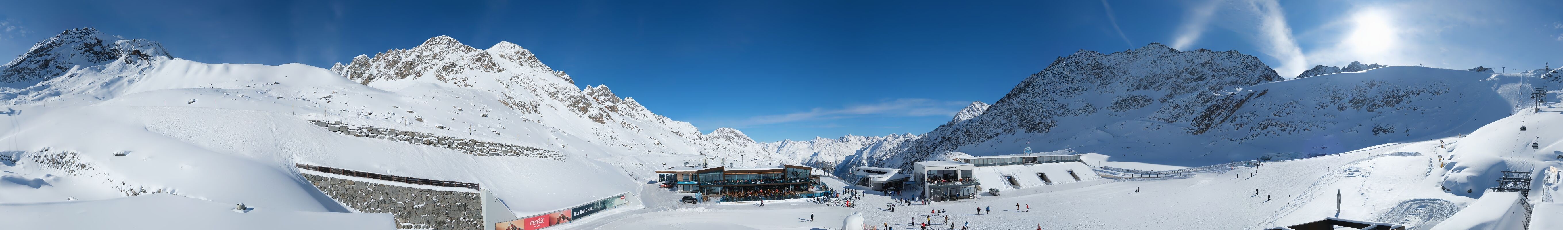 Archiv Foto Webcam Rettenbachgletscher Stadion