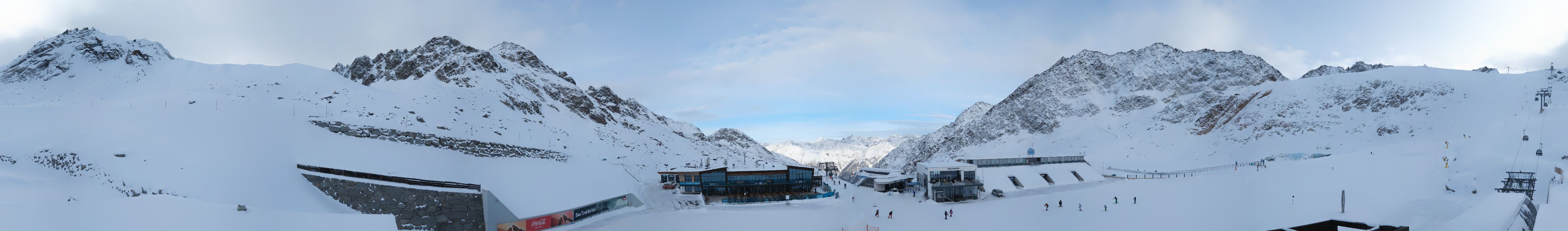 Archiv Foto Webcam Rettenbachgletscher Stadion