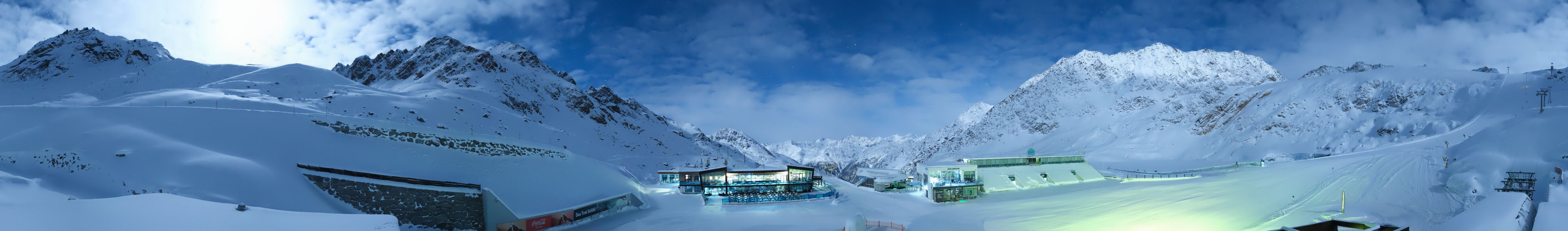 Archived image Webcam Glacier Arena Rettenbach