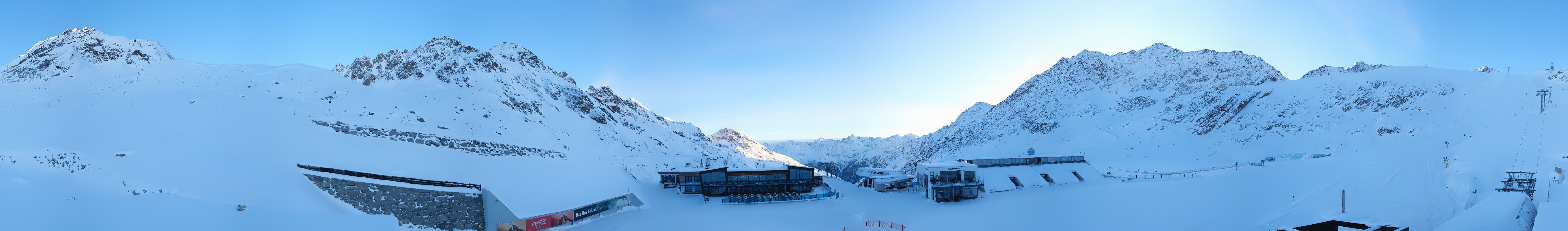 Archived image Webcam Glacier Arena Rettenbach