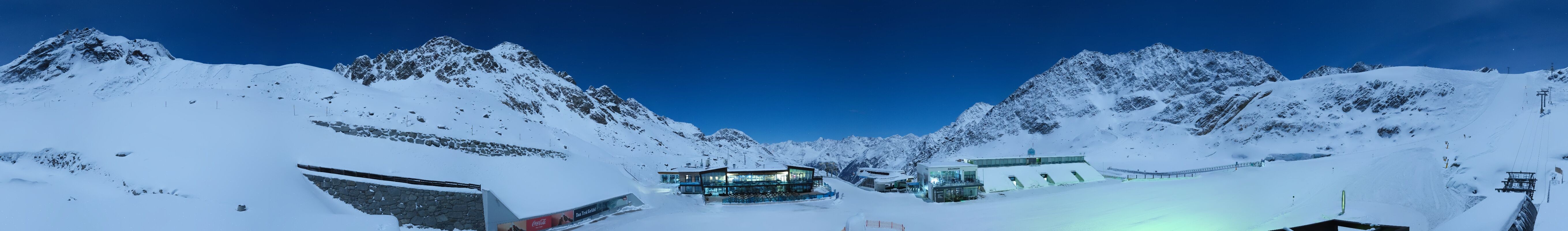 Archiv Foto Webcam Rettenbachgletscher Stadion