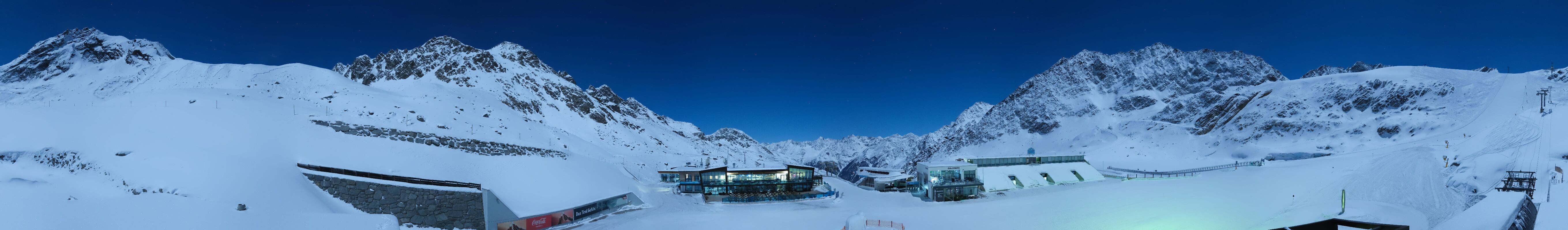 Archiv Foto Webcam Rettenbachgletscher Stadion