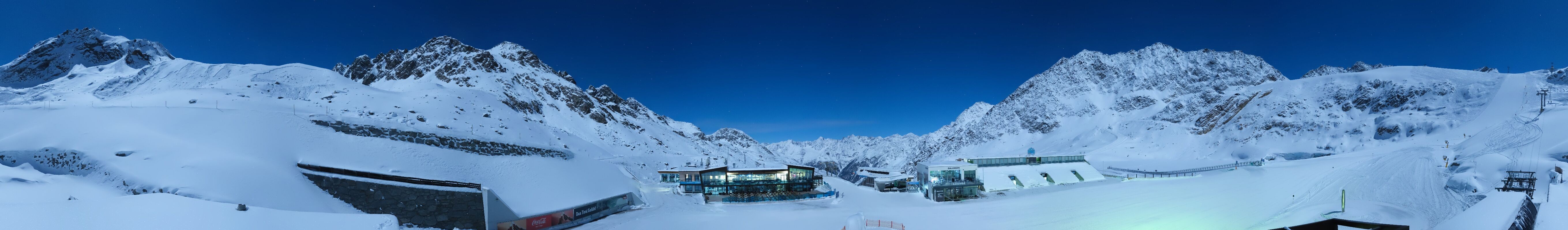 Archiv Foto Webcam Rettenbachgletscher Stadion