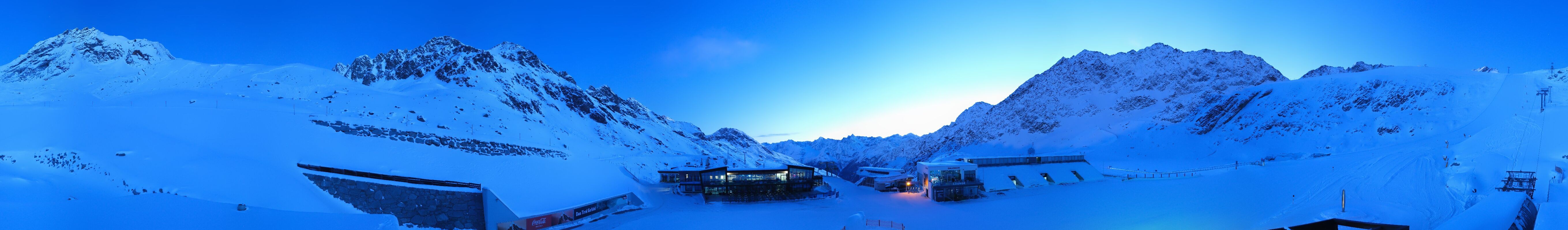 Archiv Foto Webcam Rettenbachgletscher Stadion