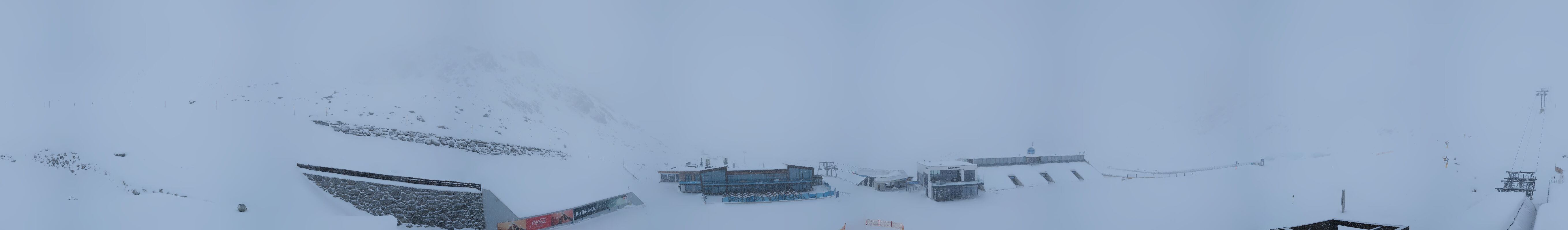 Archiv Foto Webcam Rettenbachgletscher Stadion