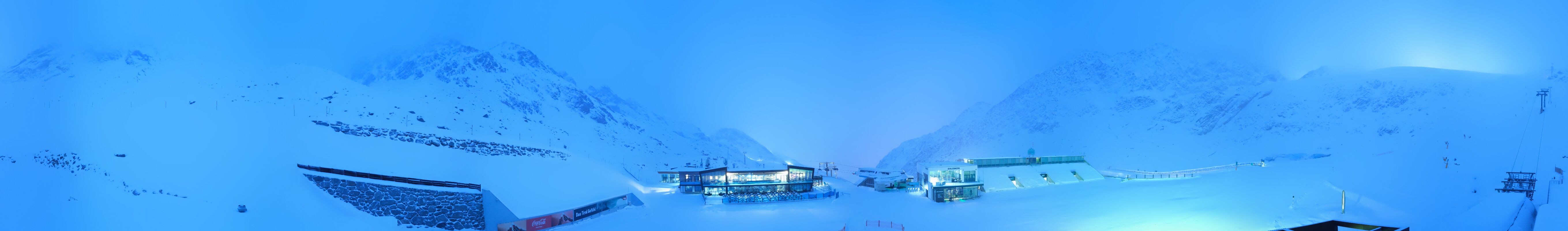 Archived image Webcam Glacier Arena Rettenbach