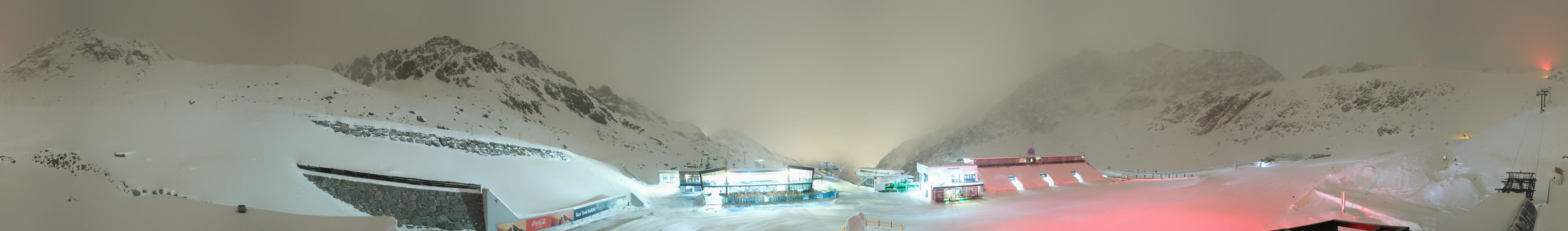 Archiv Foto Webcam Rettenbachgletscher Stadion