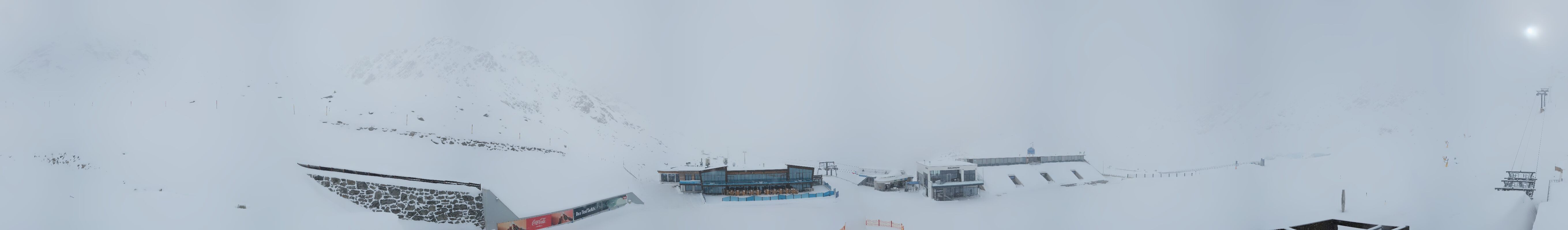 Archiv Foto Webcam Rettenbachgletscher Stadion