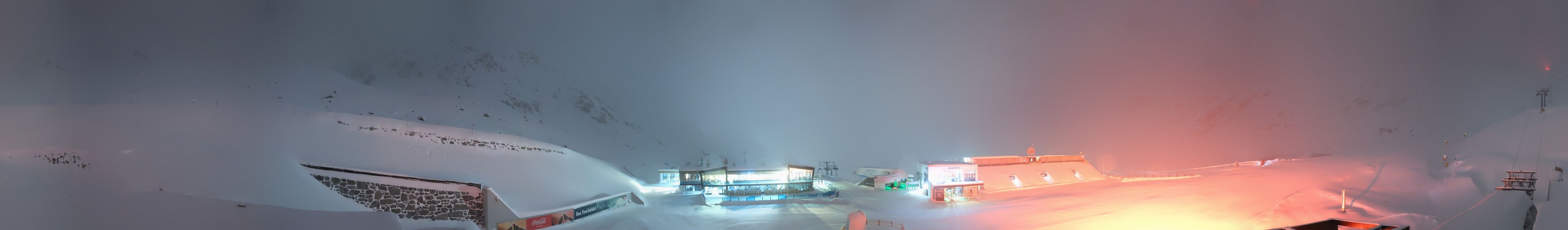 Archiv Foto Webcam Rettenbachgletscher Stadion