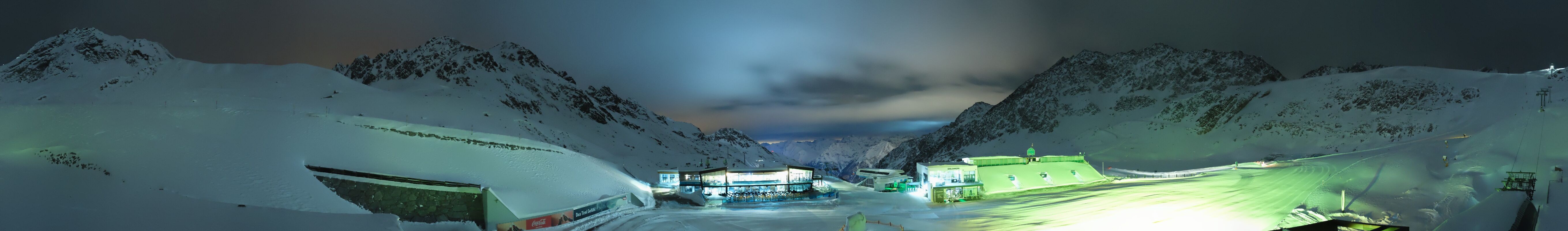 Archiv Foto Webcam Rettenbachgletscher Stadion