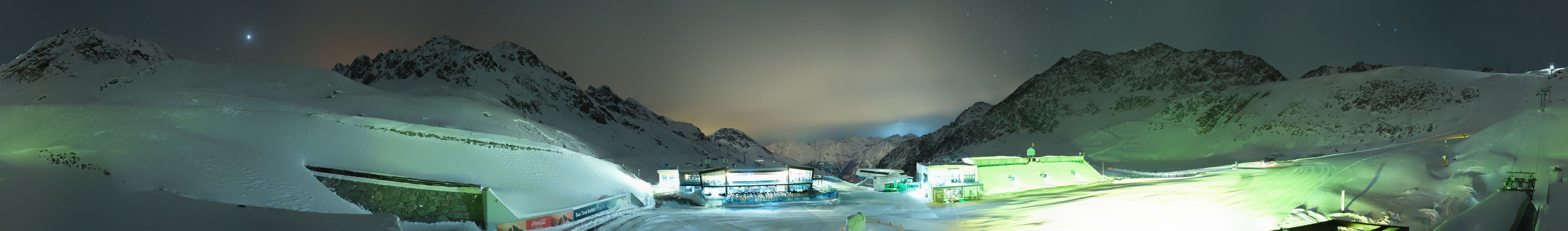 Archiv Foto Webcam Rettenbachgletscher Stadion