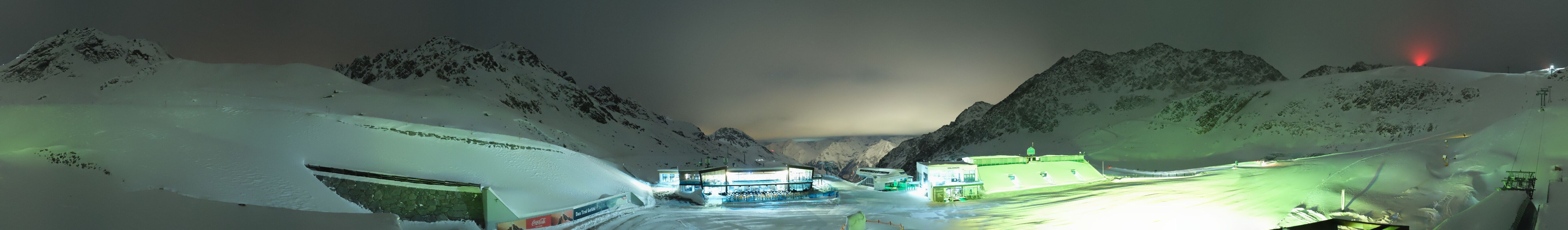 Archiv Foto Webcam Rettenbachgletscher Stadion