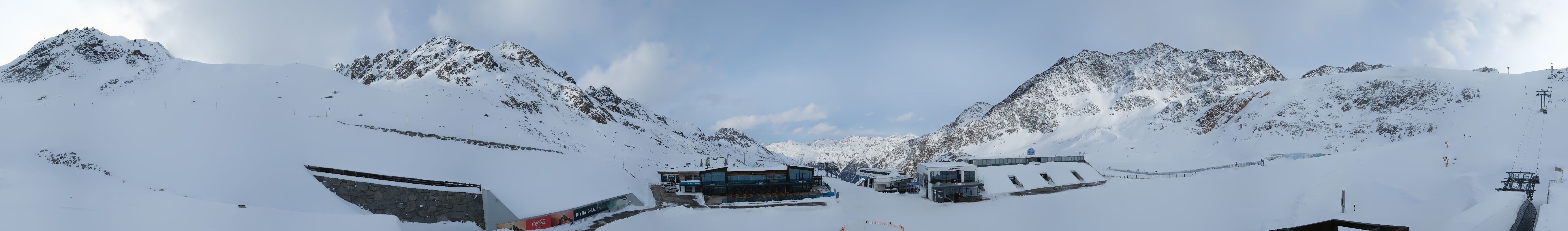 Archiv Foto Webcam Rettenbachgletscher Stadion