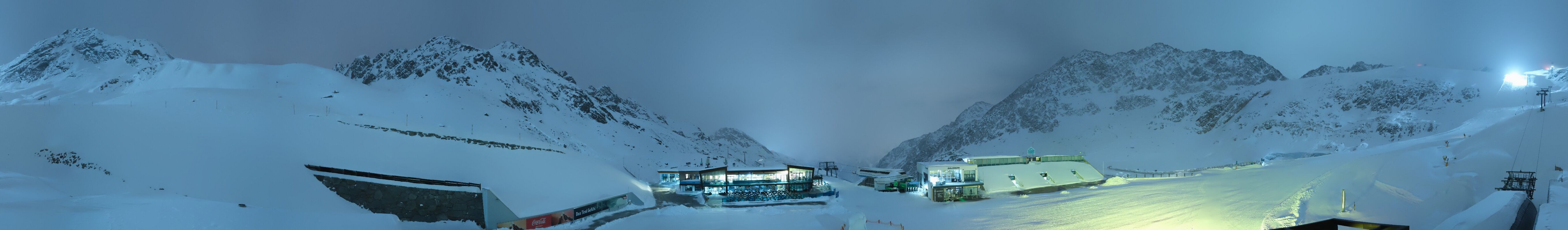 Archived image Webcam Glacier Arena Rettenbach